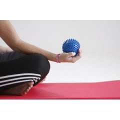 BOLA PARA MASSAGEM FISIOTERAPIA POINT BALL DURA 10 CM